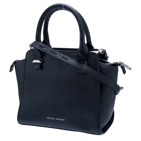 Rebecca Minkoff Black Leather Handbag - Picture 1 of 15